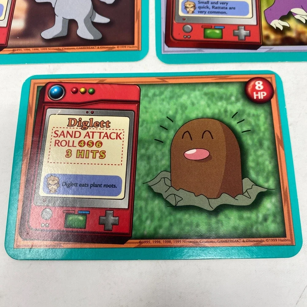 5‎ 1999 Pokemon Trading Cards: Nintendo Creatures Adventure Game Squirtle Machop